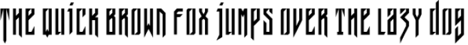 JVNE-Blackie Display Font Family Update v1.01 Font Preview