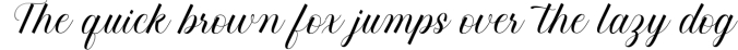 Gabriella Script Font Preview