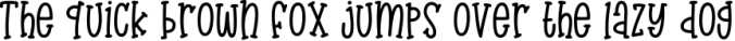 Garrulous - A tall, fun serif font! Font Preview