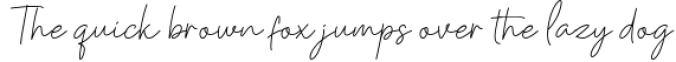 Kinantey - Monoline Signature Font Font Preview