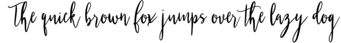 Gesthyla Calligraphy Modern Font Preview