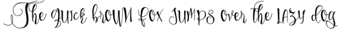 Sweetline Script Font Preview
