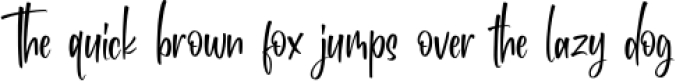 Benchey - Handwritten Font Font Preview