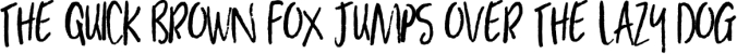 Yellow Lime Font Duo + Vector Doodle Font Preview