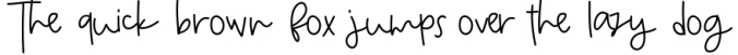 Beach Bum - Handwritten Script Font Font Preview