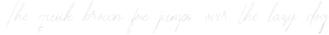 Vaniline signature - hairline font Font Preview