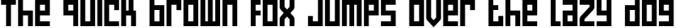 Pixel Bit Typeface Font Preview