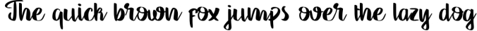 Georgia Script Font Preview
