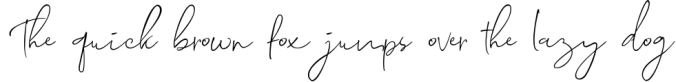 Morosyot Script Signature Font Preview