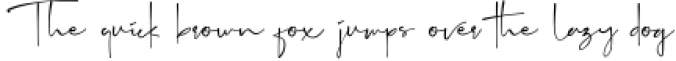 Galinta Signature Font Preview
