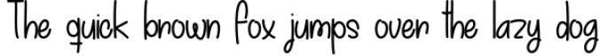 My December Font Preview