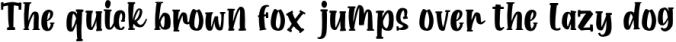 Rainy Shine - Unique Bouncy Font Font Preview