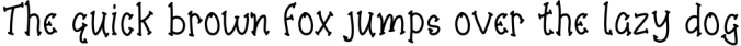 Dorkie Yorkie - A Handwritten Playful Font with BONUS SVG Font Preview