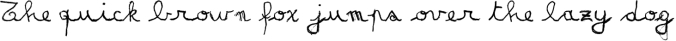 Matildas Grade School Hand_Script Font Preview