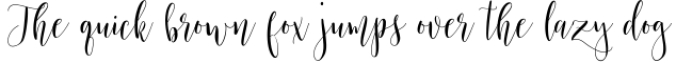 Mustica script Font Preview