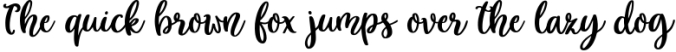 Modern calligraphy font, Sweet Mia Font Preview