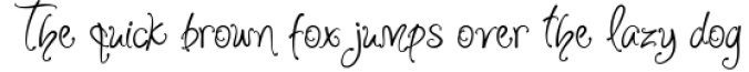 Violet Bee Font Preview