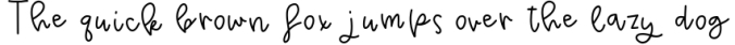 Calm - A Handwritten Script Font Font Preview