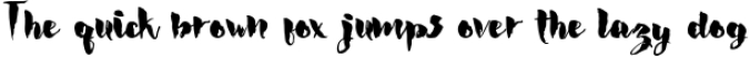 WooD RoW Font Preview