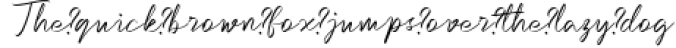 Dantalia - Handwritten Font Font Preview