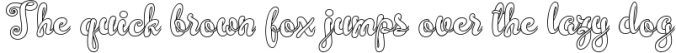 Simplisicky Layered Script Font Preview