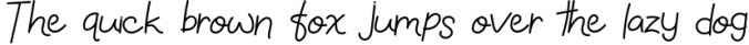 Fully Moon - A Monoline Font Font Preview