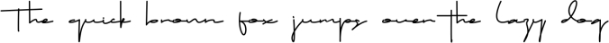 Drop Stay - Signature Font Font Preview
