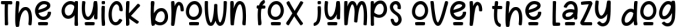 BigBuck - a Quirky Fun Cuttable Font Font Preview