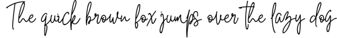 White Star- Chic Handwritten font Font Preview