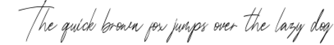 Halmaherra Signature Font Preview