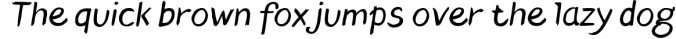 Blushes Regular & Blushes Italic Font Preview