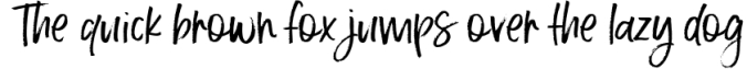 Mintsy - A Handwritten Brush Font Font Preview