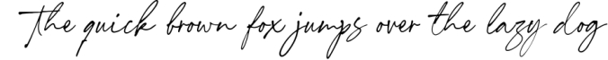 Annette Bradford - Ballpoint Script Font Preview