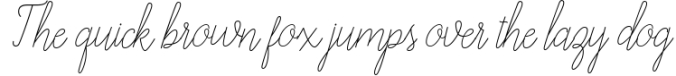 Allexandrea Script Font Preview