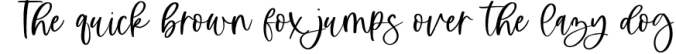 Moonline - A Handwritten Script Font Font Preview