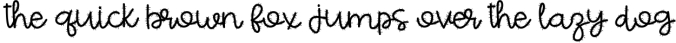 Fancactus - A Lowercase Script Font With Doodles! Font Preview