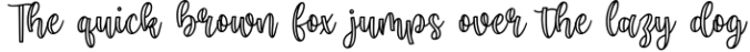 Minoline Cute Modern Calligraphy Font Font Preview
