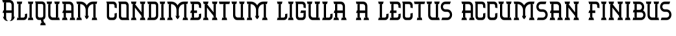 Aronica Font Preview