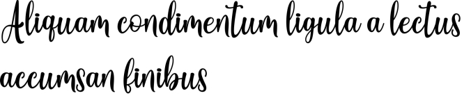 Meliya Font Preview