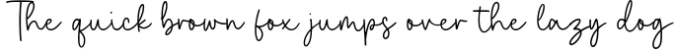 Joselyna Monoline Handwritten Font Font Preview