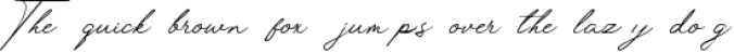 Luxembourg Signature Font Preview