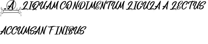 Higlandmonogram Font Preview