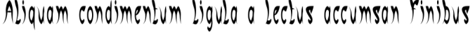Experiment Butterfly Font Preview
