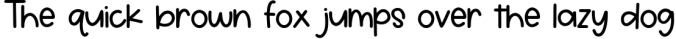 Sugarplum - A Cute Handwritten Font Font Preview