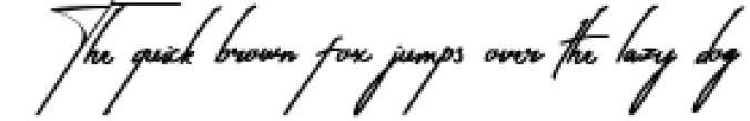 Antica Signature Font Preview