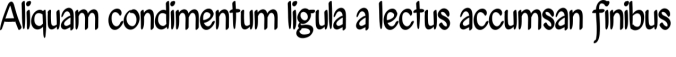 Marriage Font Preview