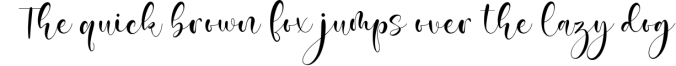 Juliette Michel - Modern Calligraphy Font Preview