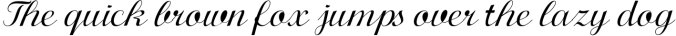 Calligraphy Script Font Preview