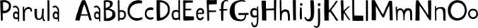 Parula Font Preview