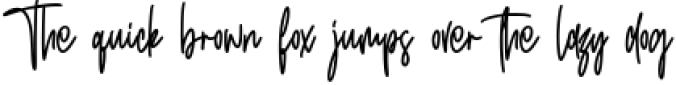 Hypoluxes Handwritten Signature Brush Typeface Font Preview